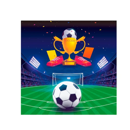 Servilletas De Futbol 16un 33x33cm-0