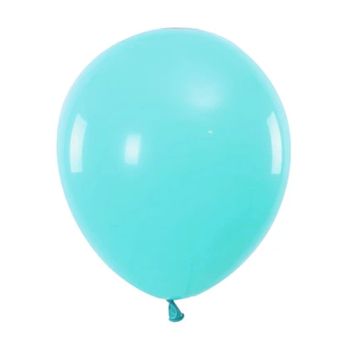 Globos De Latex 50Pcs 23 Cm Turquesa-0