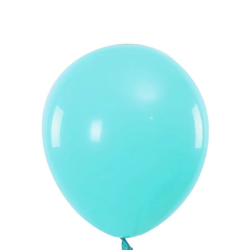Globos De Latex 50Pcs 23 Cm Turquesa-1