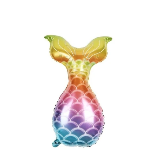 Globo Metalico Cola De Sirena 48x82cm-1