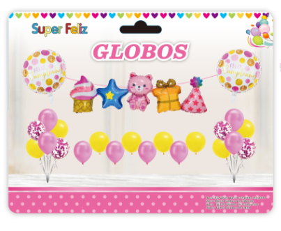 SET BANDERINES OSITO NIÑA-0