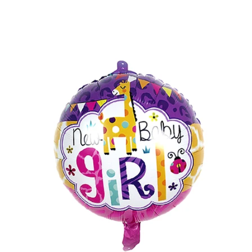 Globo Metálico Baby Girl 45cm-1