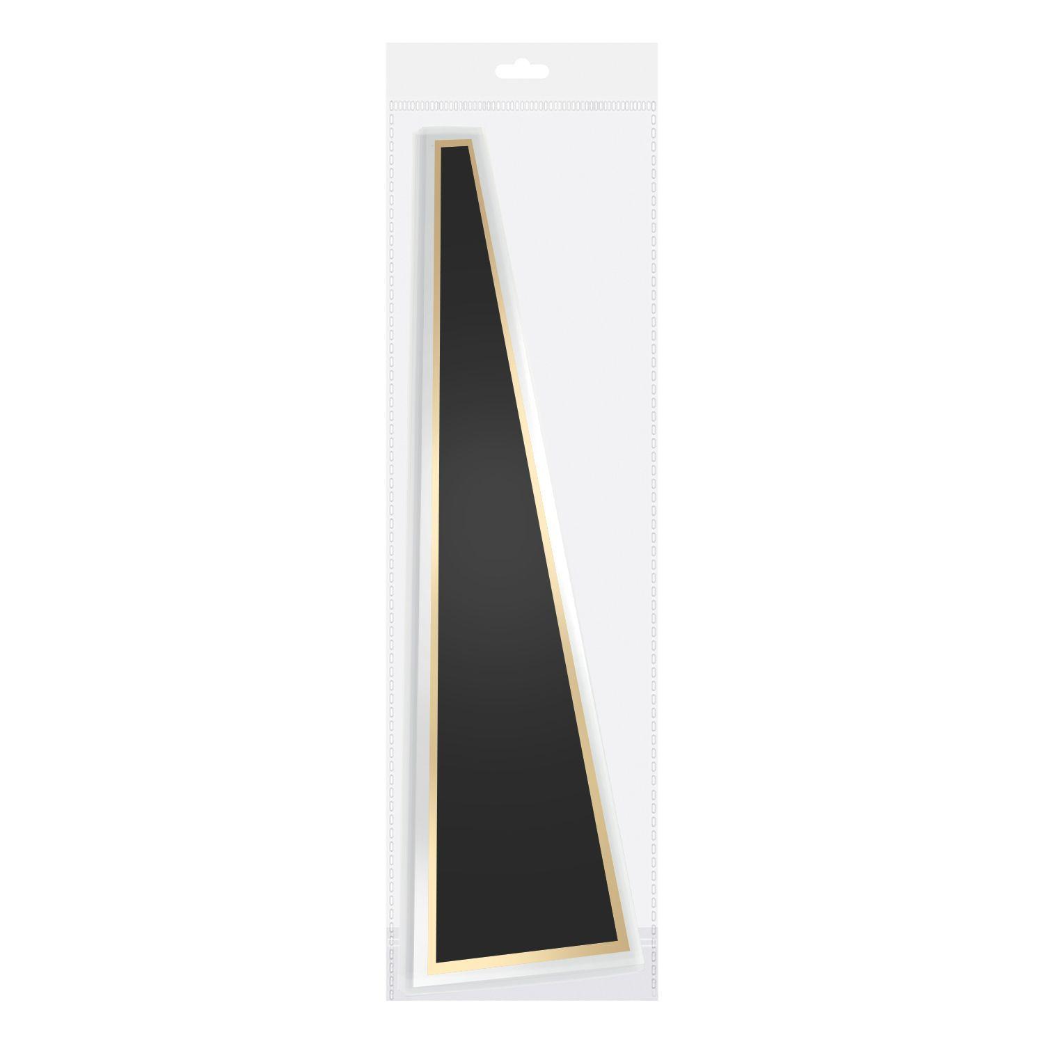 ENVOLTORIO ROSAS LISO NEGRO X50UNI-1