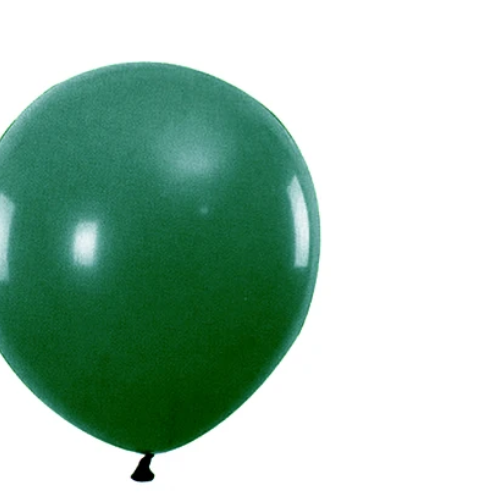 Globos De Látex 50Pcs 23Cm Verde Oscuro-1