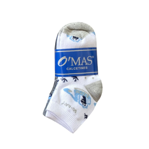 Calcetines De Niño Pack De 3 Con Diseño Talla 6-0