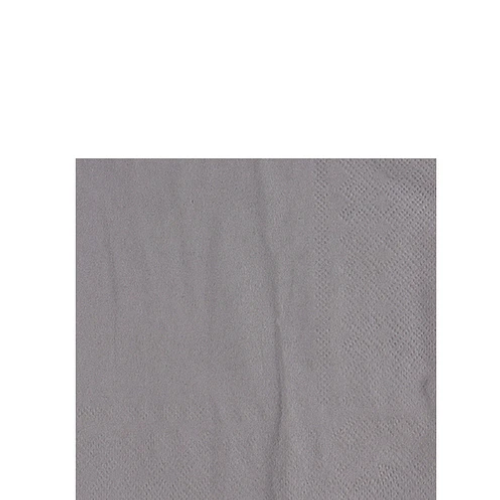 Servilletas De Papel Plateadas 20pcs 25x25cm-1