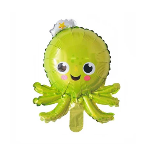 Globo Metalizado Pulpo 29 x 39 cm-0