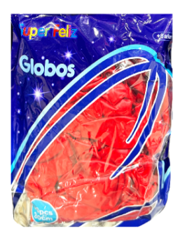 globos latex rojo-0