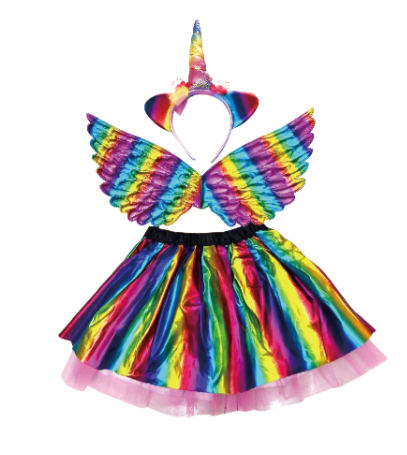 SET ALAS, TUTU Y CORONA DE COLORES-0