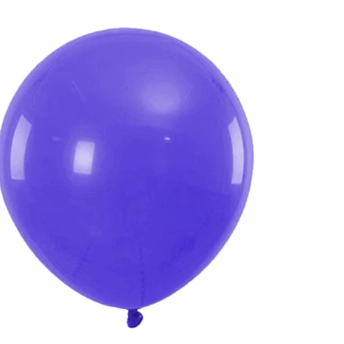 Globos De Látex 50Pcs 23Cm Azul-1
