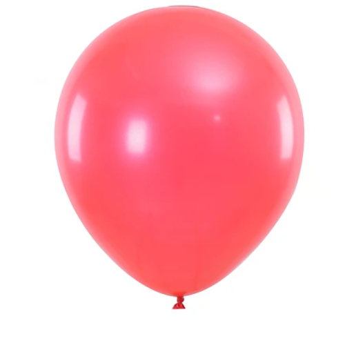 Globos De Látex Perlado Rojo 30 Pcs 25.5Cm-0
