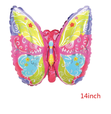 globo mini mariposa 14"-1