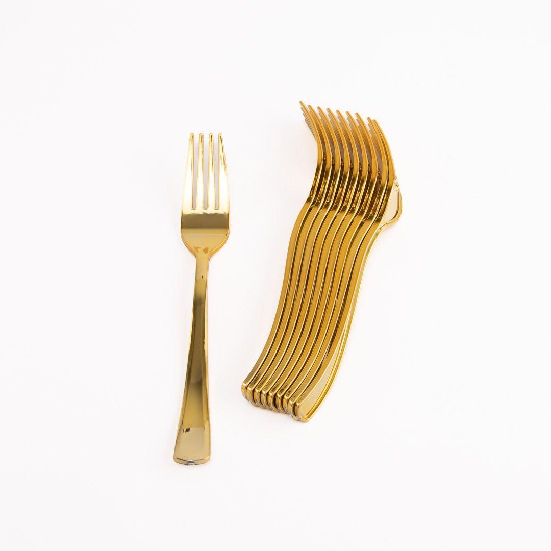 TENEDOR PLATEADO X10 UNI-1