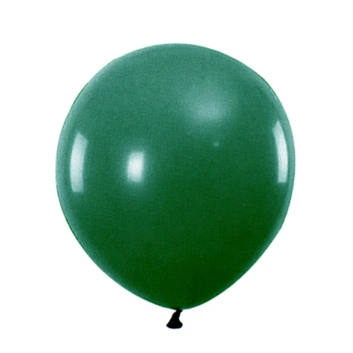 Globos De Látex 50 Pcs 23Cm Verde Oscuro-0