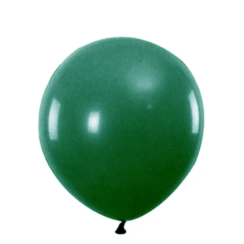 Globos De Látex 50 Pcs 23Cm Verde Oscuro-1