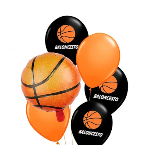 Set De Globos Baloncesto 6Pcs-1