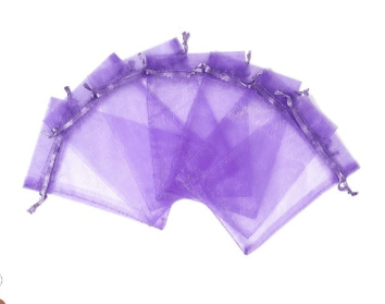 BOLSAS DE ORGANZAS MORADA-0