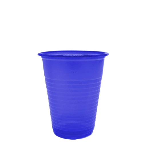 Vasos Plásticos 200ml 50 pcs Azul Oscuro-1