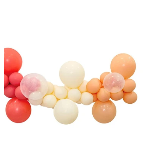 Set De Globos Látex Colores Durtidos 40 Pcs-1