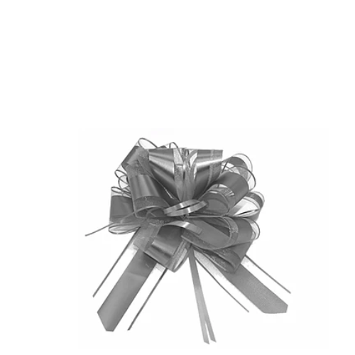 Cinta Lazo 5cm Color Plata-1