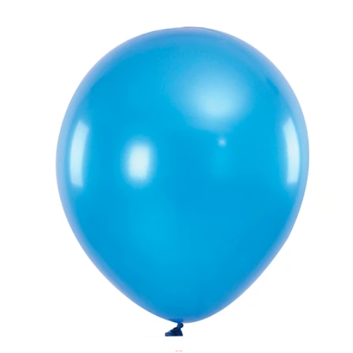 Globos De Látex Perlado Azul Oscuro 30 Pcs 25.5Cm-0