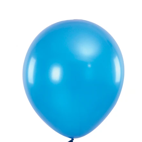 Globos De Látex Perlado Azul Oscuro 30 Pcs 25.5Cm-1