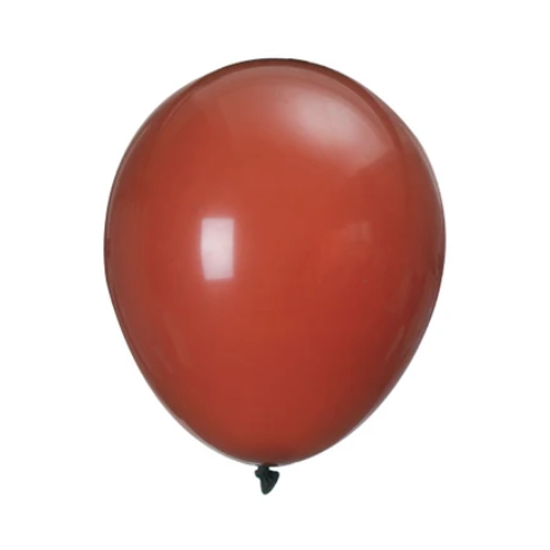 Globos De Látex 23cm Café 12pcs-0