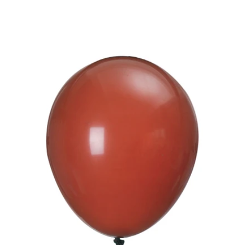 Globos De Látex 23cm Café 12pcs-1