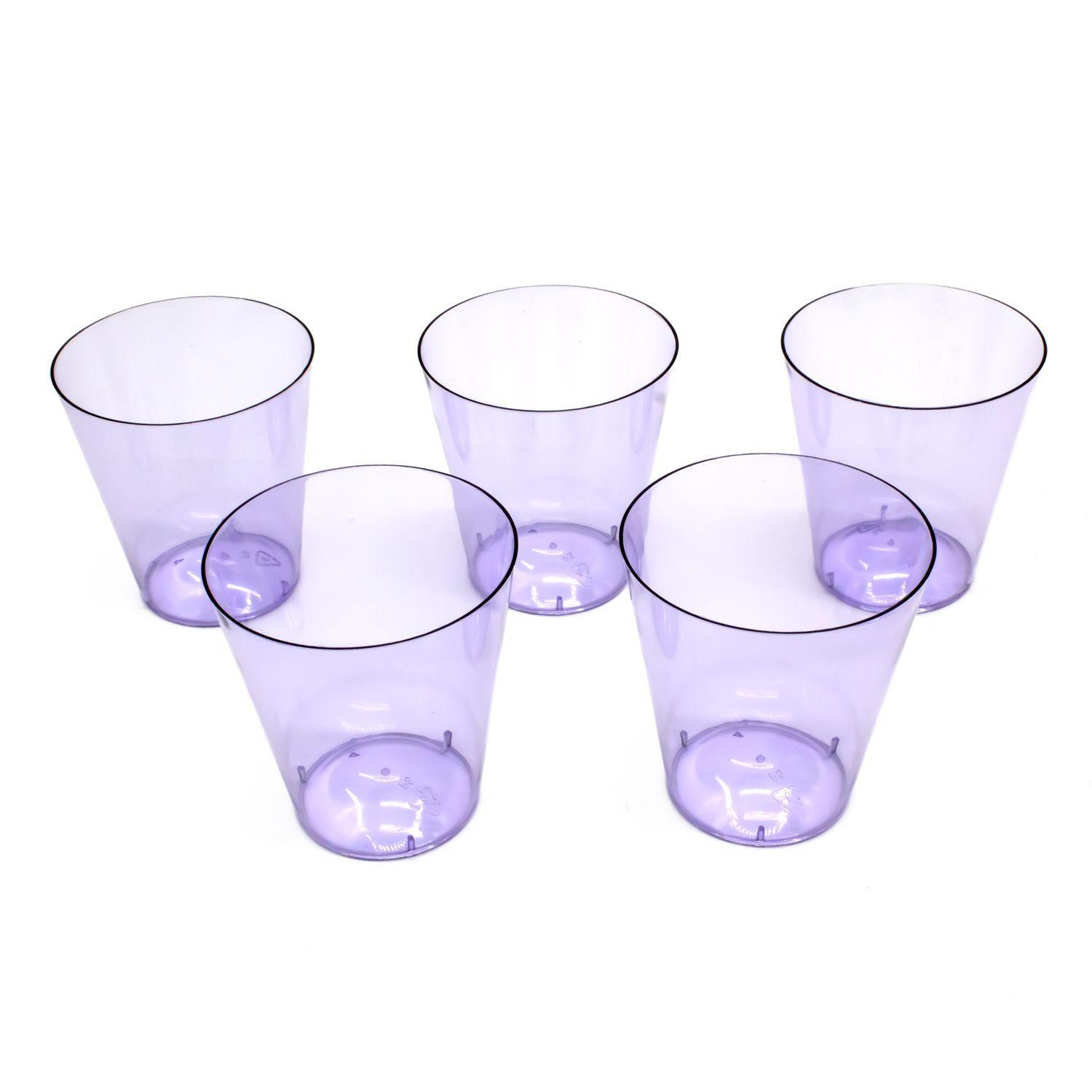 VASO SHOT ACRILICO 60ML MORADO X20UNI-0