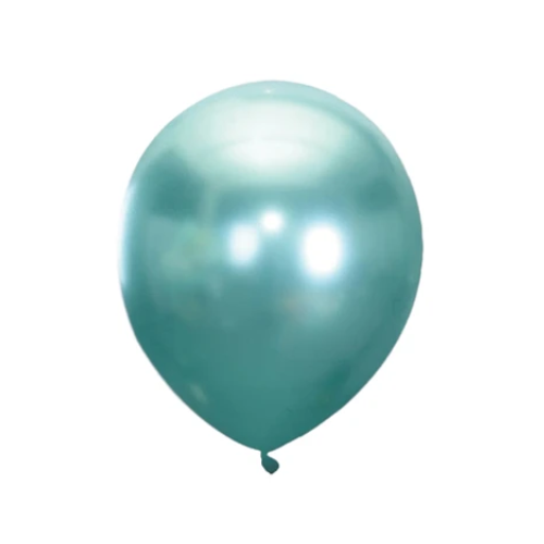 Globos Cromados 25pcs 23cm Verde-0