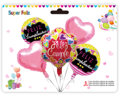 SET GLOBOS SURTIDOS -0