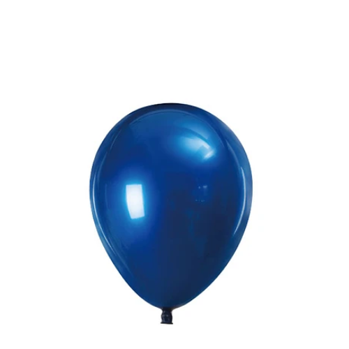 Globo Doble Capa 3pcs 23cm Azul Morado-1