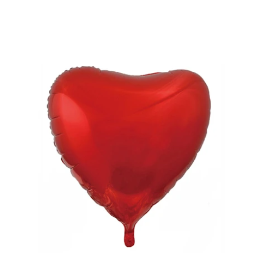 Globo Metalico Corazón Rojo 18Pulgadas-1