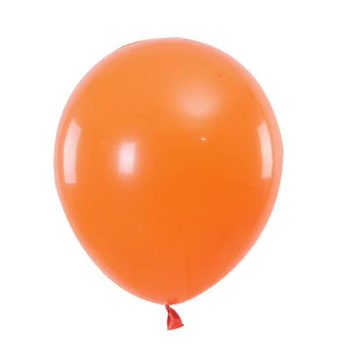 Globos De Latex 50 Pcs 23 Cm Naranjado-0