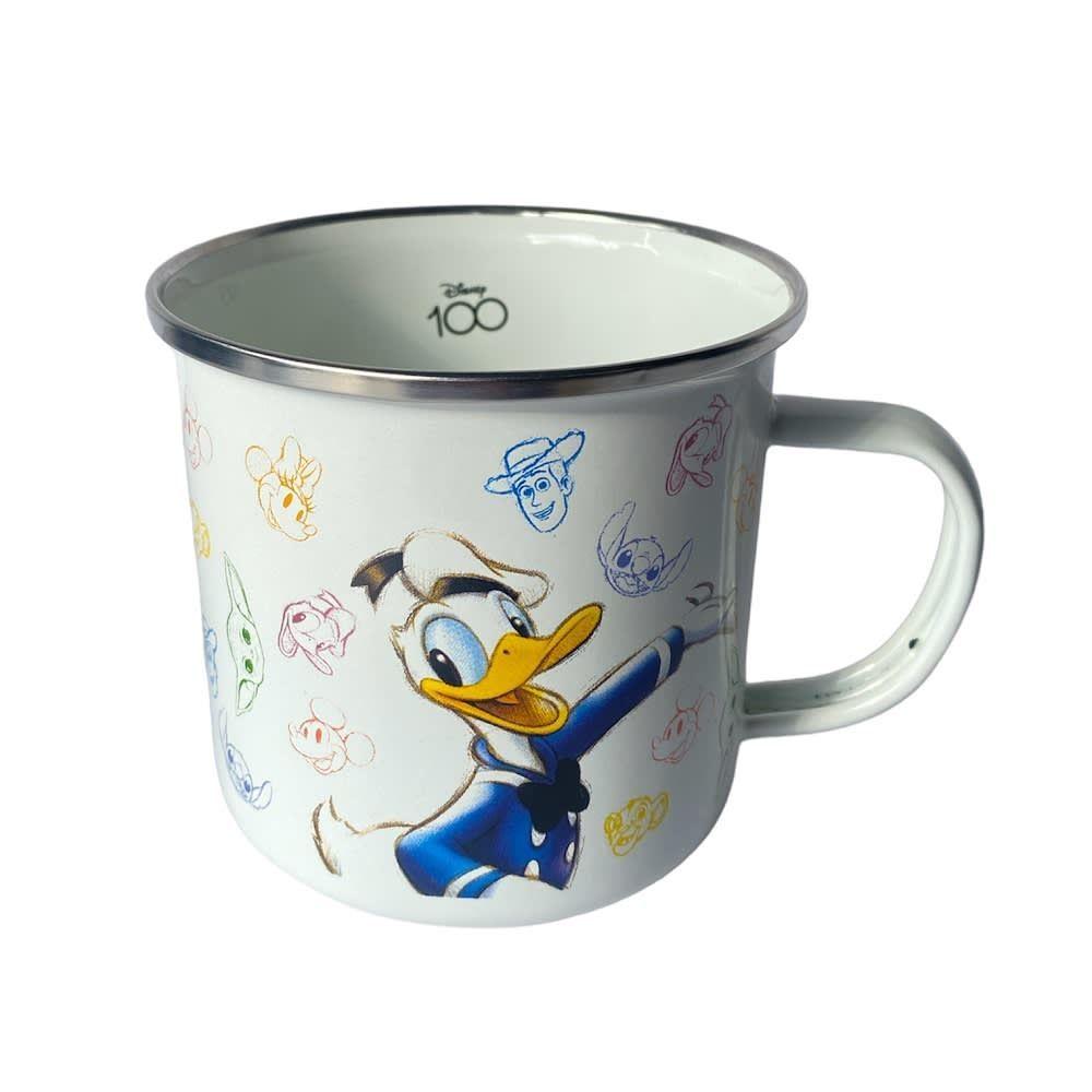 TAZON METALICO VINTAGE DISNEY 100 AÑOS.-0