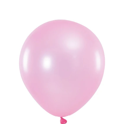 Globos De Latex Rosa Brillante 23cm 12pcs-1