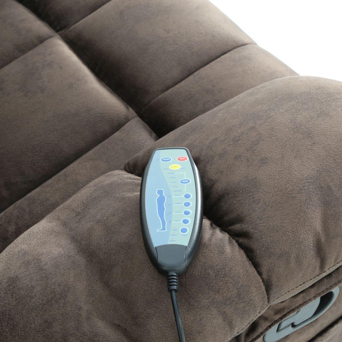 Sillon bergere Hemingway masajeador 8 puntos calor lumbar-6