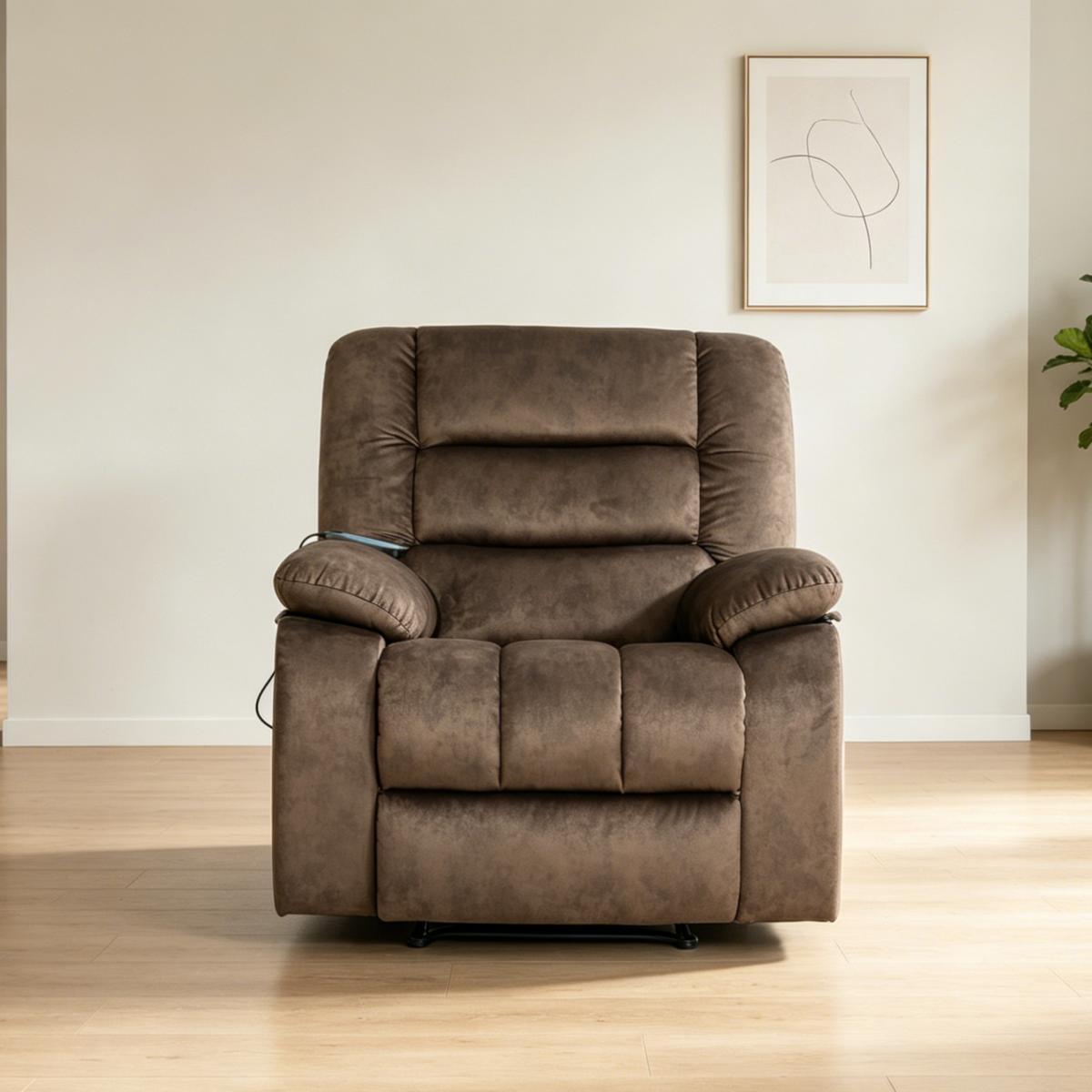 Sillon bergere Hemingway masajeador 8 puntos calor lumbar-8
