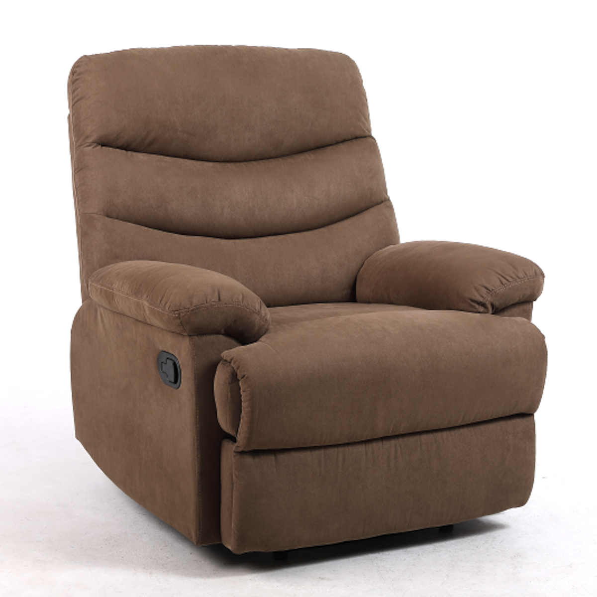 Bergere compacto reclinable Austen microfibra café-0