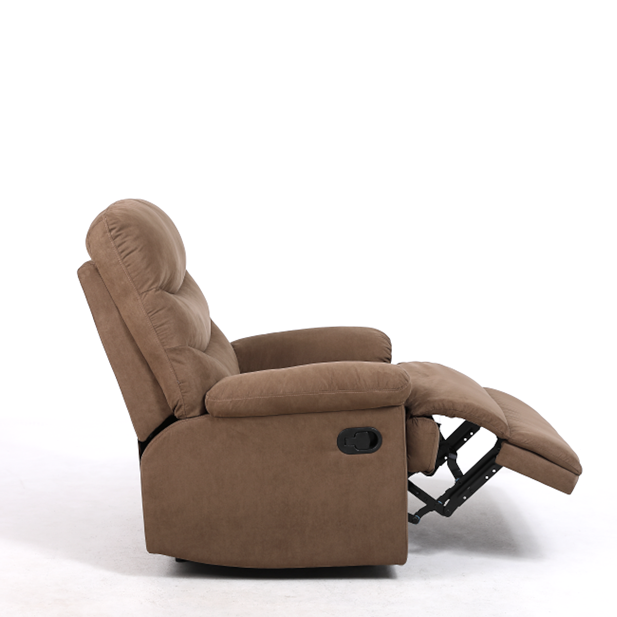 Bergere compacto reclinable Austen microfibra café-4