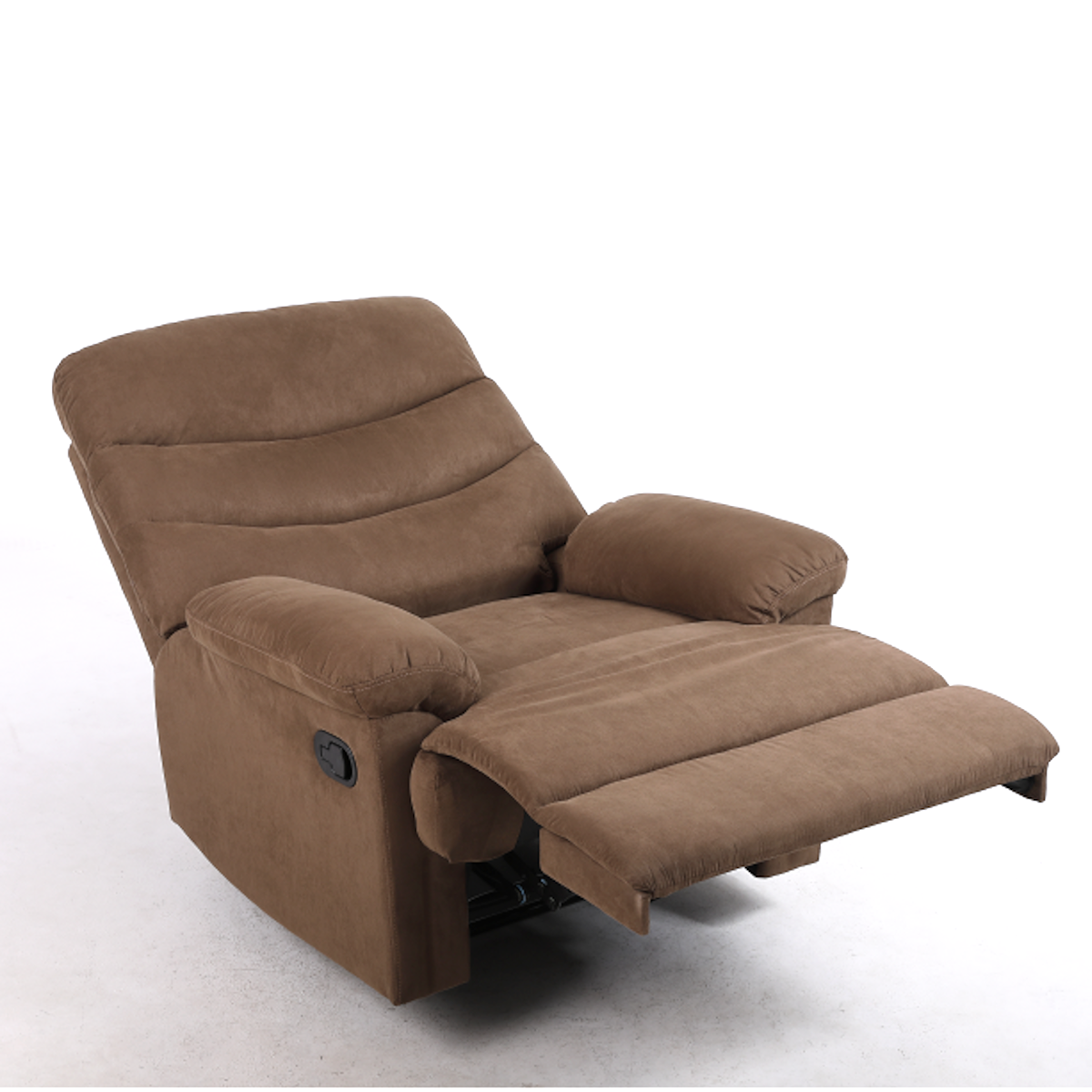 Bergere compacto reclinable Austen microfibra café-6