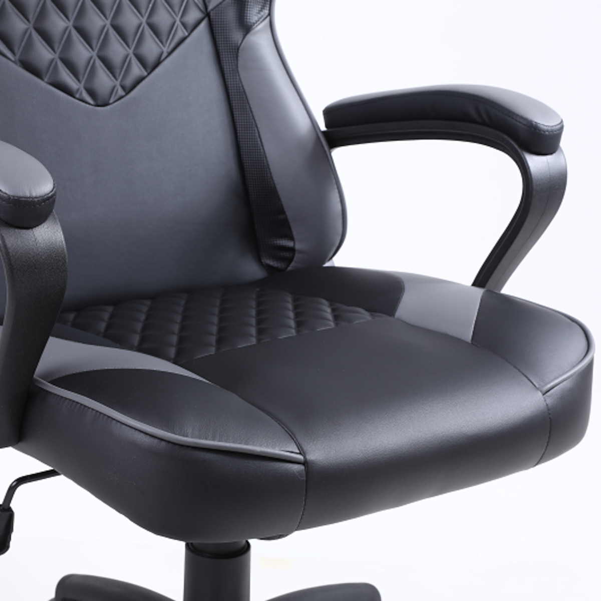 Silla Ejecutiva Preston mecedora y orificios de ventilación ecocuero-7