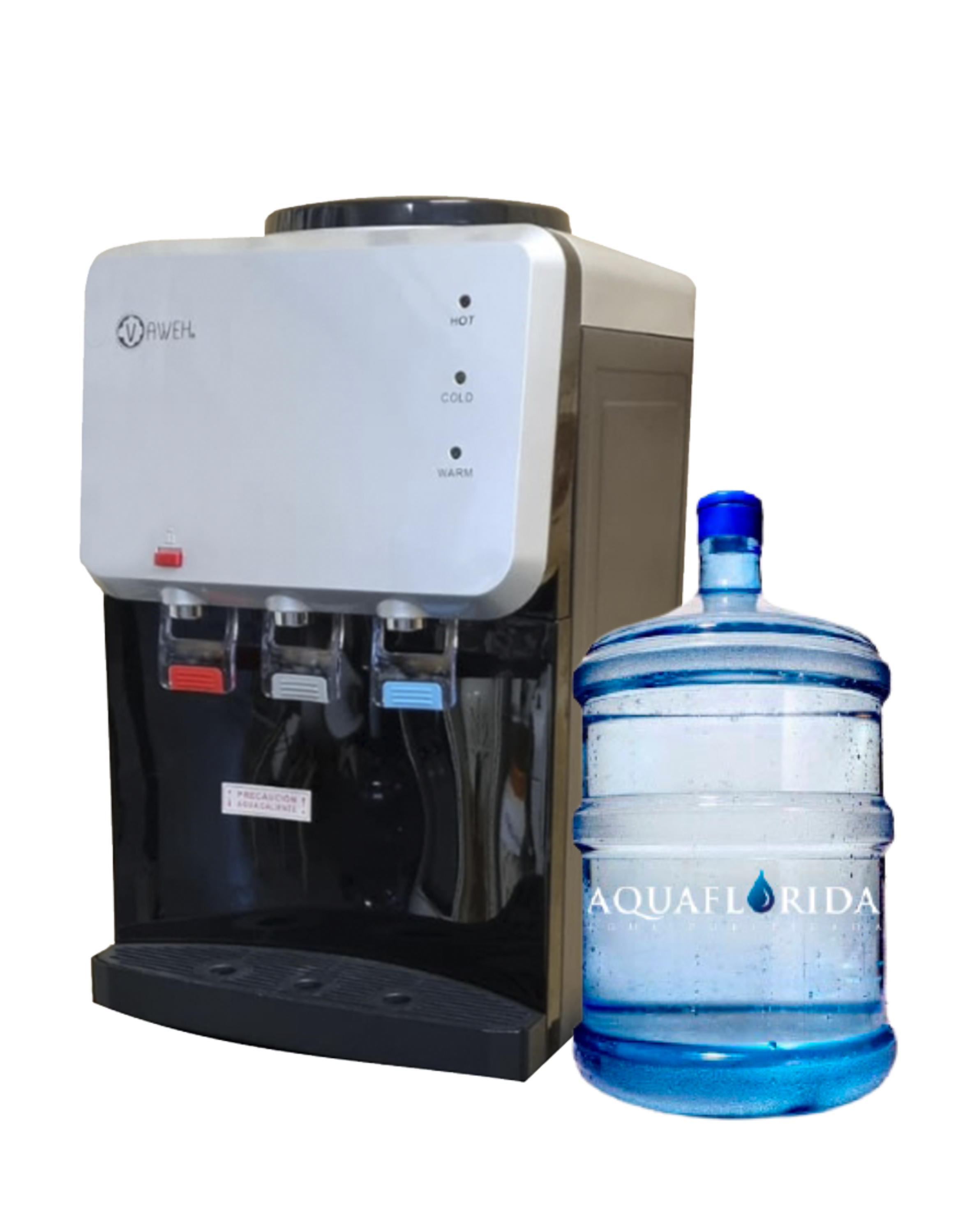 Dispensador sobremesa de Agua eléctrico con compresor Premium + 2 Bidones 20ltrs-0