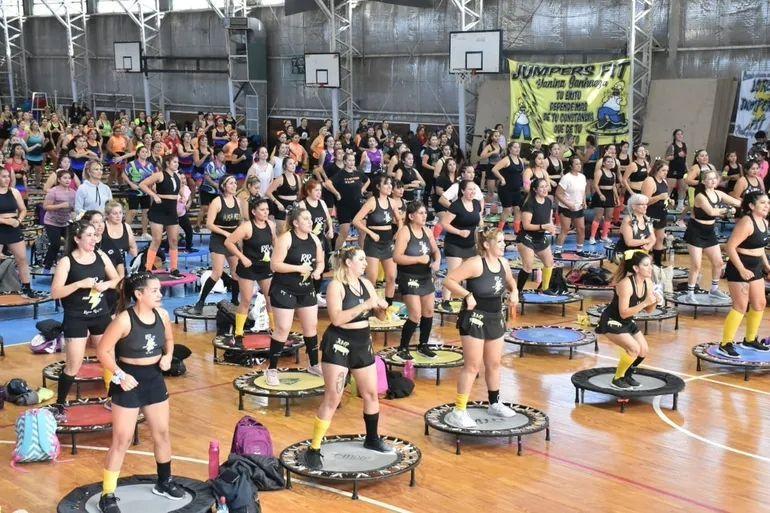 Minitrampolines Profesionales ChileFitness para Clases de Jumping y Power Jump-4