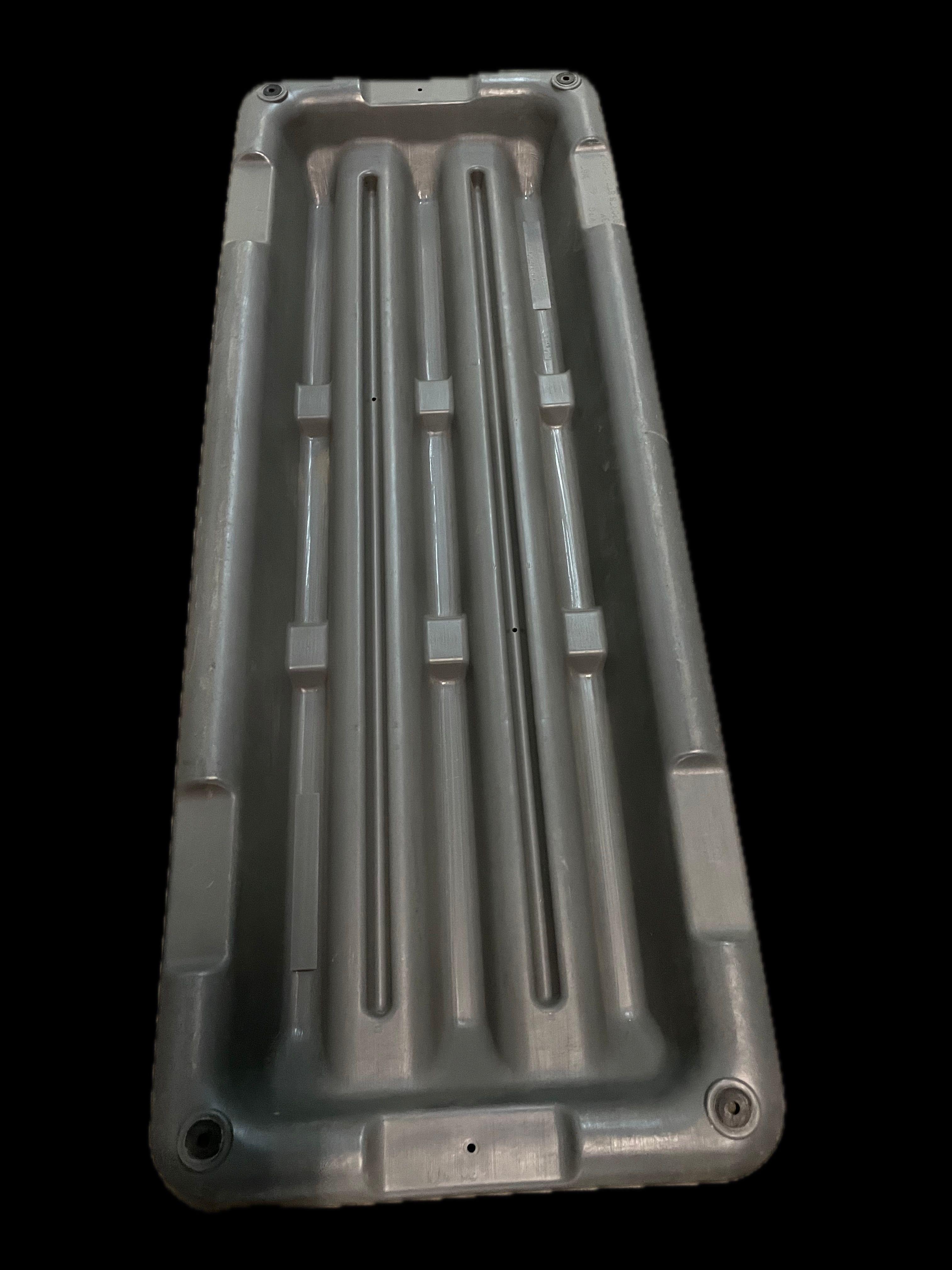 Steps Profesionales Reacondicionado 110x40x10 Con Goma Antideslizante y 2 Modulos de Altura-1