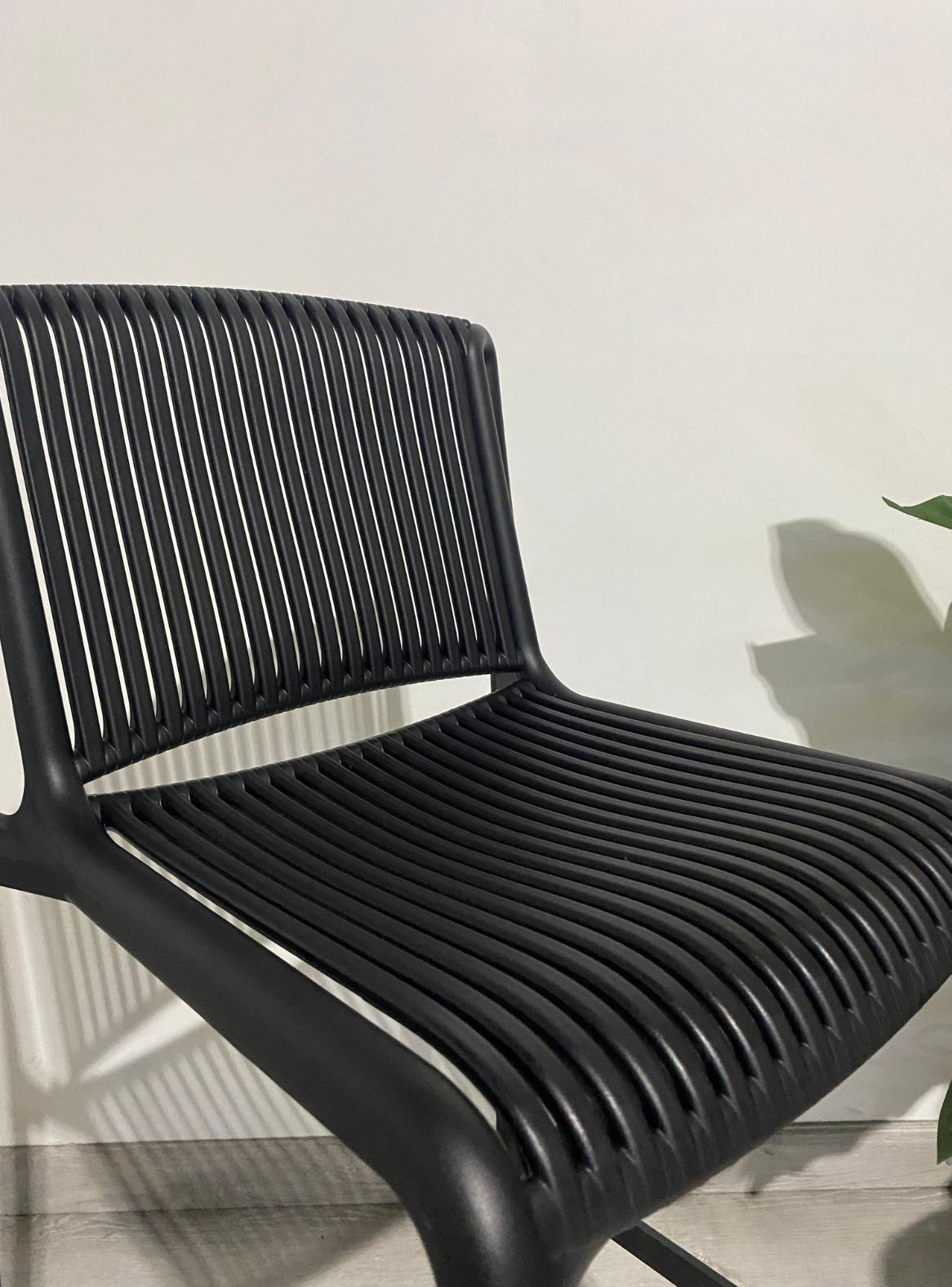 Taburete Alto Capri Negro Polipropileno Reforzado UV-5