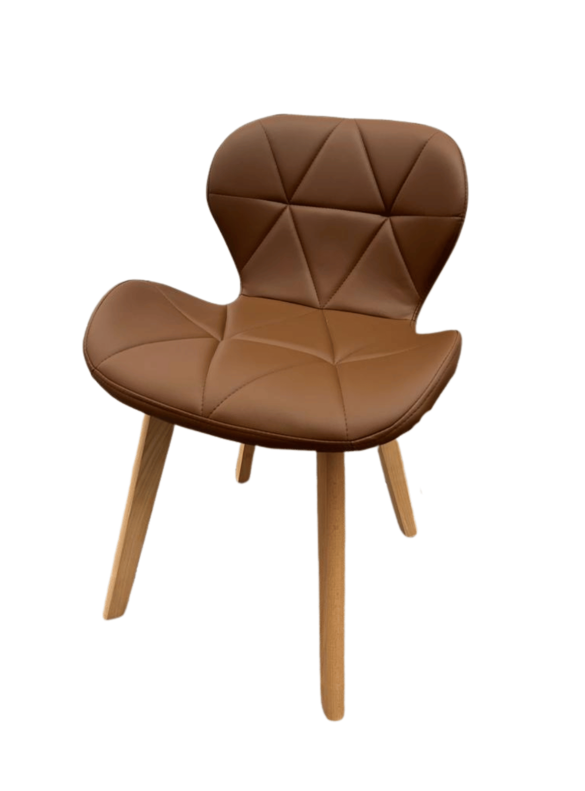 Silla de Comedor Mariposa con patas de Madera-0