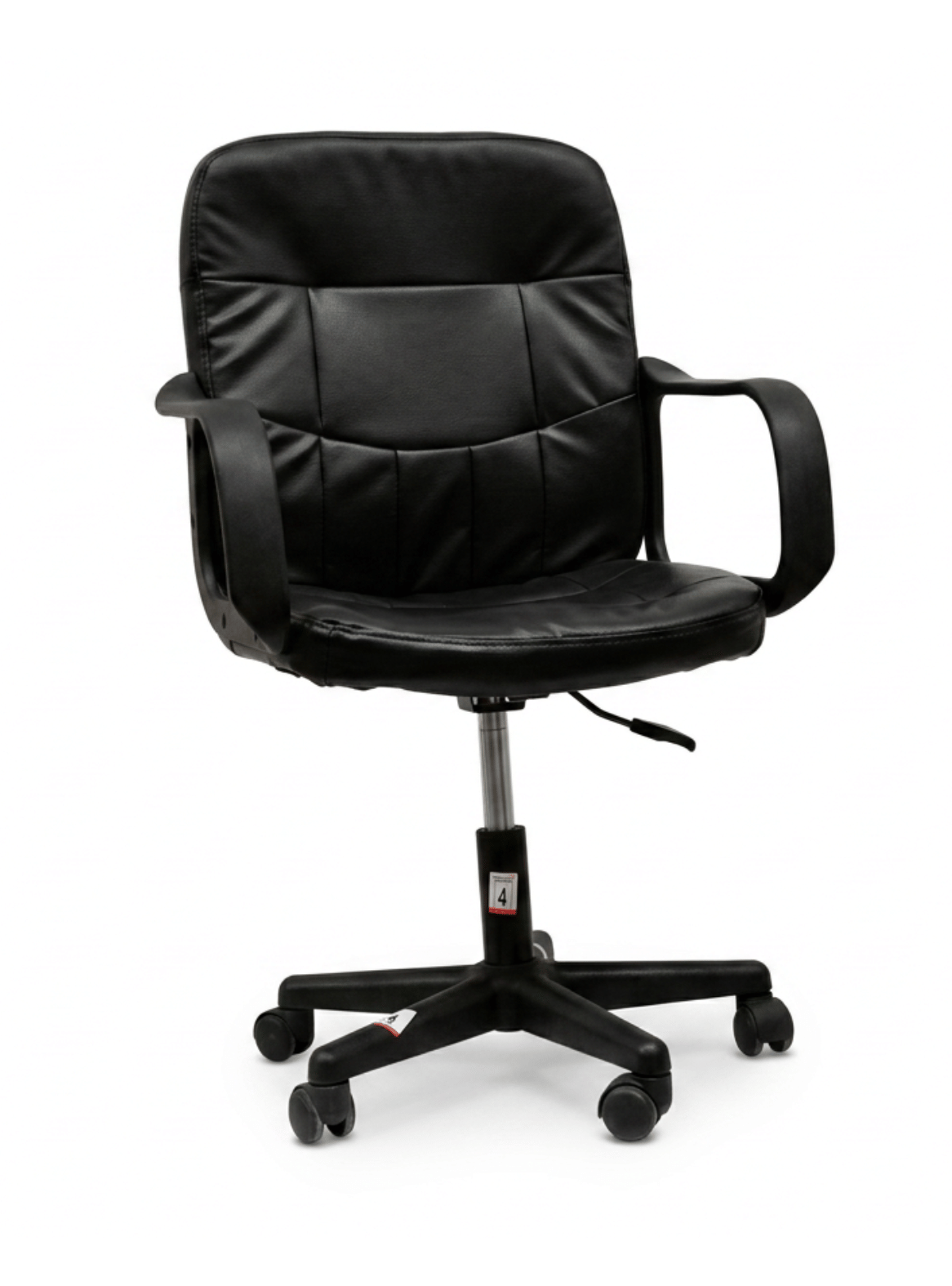 Silla de Oficina Ejecutiva Ergonómica Negra con Altura Ajustable 6104 -0