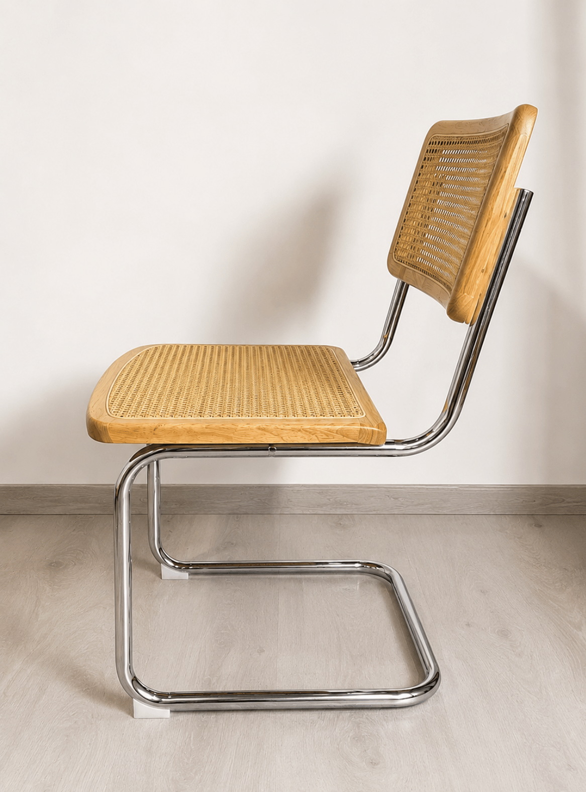 Sillas de Comedor Ratan Natural Madera y Acero Estilo Nordico Breuer-4