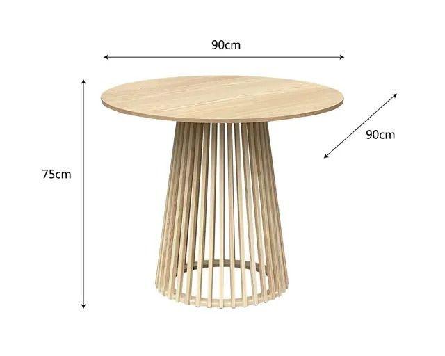 Mesa de Comedor Ibai Natural 90cm-1